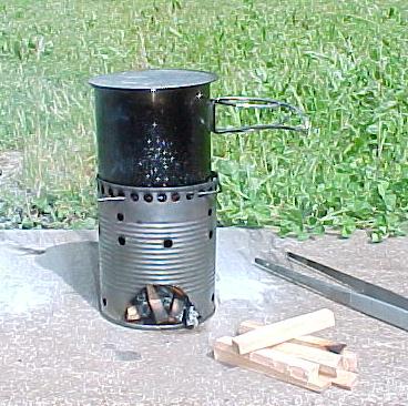 tincan stove