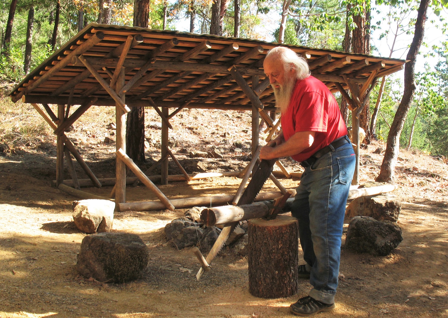 Bush Craft Shelter