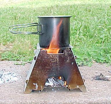 Home made 1/2 pound stove.